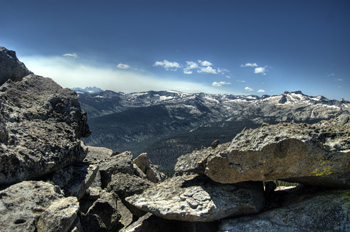 Numerous scenic and adventurous day hiking excursions are easily accessible from the Sequoia High Sierra Camp